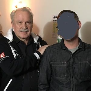 (Touched by Giorgio Moroder) All Saints Denim Button Down Shirt - Sz M